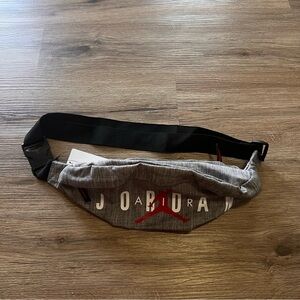 JORDAN AIR Carbon Heather Grey Mens Belt Bag NWT